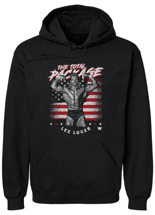 Lex Luger American Flag WWE Men's Hoodie