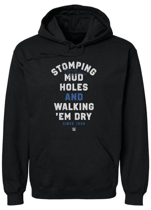 Stone Cold Steve Austin Stomping Mud Holes WWE Men's Hoodie