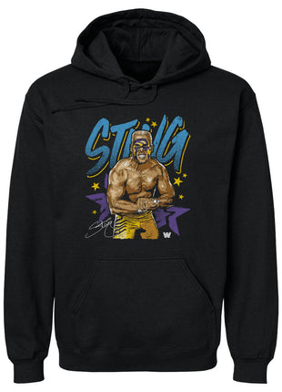 Sting Old School WWE Men's Hoodie