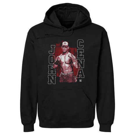 John Cena Red Monochrome WWE Men's Hoodie