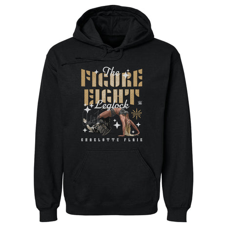Charlotte Flair Figure Eight Leglock WWE Men's Hoodie