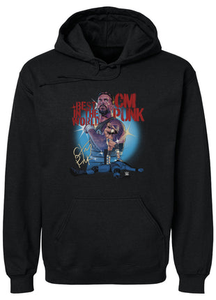 CM Punk Stencil Men's WWE Hoodie