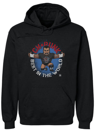 CM Punk BIG SHOTS Pose WWE Men's Hoodie