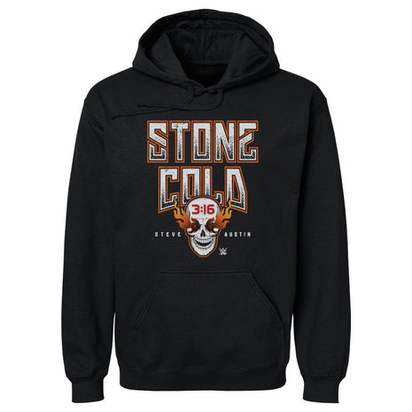 Stone Cold Steve Austin Fire Skull WWE Men's Hoodie