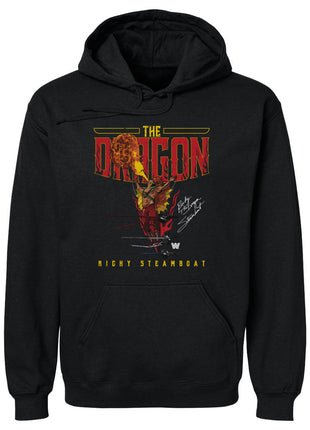 Ricky The Dragon Steamboat Fire WWE Men's Hoodie