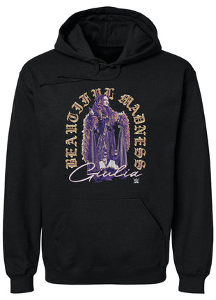 Giulia Beautiful Madness Old English Men's WWE Hoodie