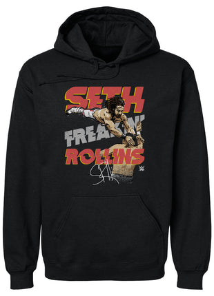 Seth Rollins Freakin' WWE Men's Hoodie