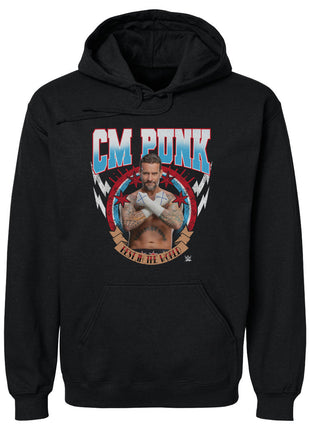 CM Punk Best In The World Pose Men's WWE Hoodie