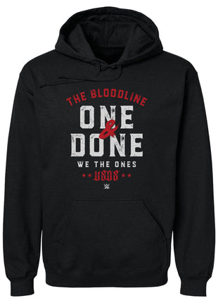 The Usos One And Done Type WWE Men's Hoodie