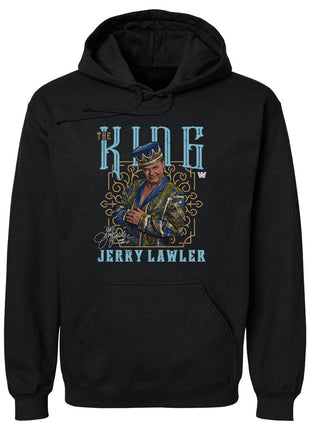 Jerry Lawler The King WWE Men's Hoodie