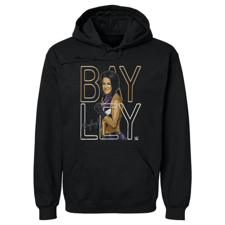 Bayley Name Outline WWE Men's Hoodie
