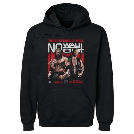 Triple H Vs. Stone Cold Steve Austin No Way Out 2001 WWE Men's Hoodie