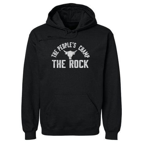 The Rock The People's Champ Logo WWE Men's Hoodie