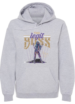 Sasha Banks Legit Boss Lights WWE Men's Hoodie