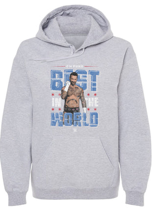CM Punk Gritty WWE Men's Hoodie