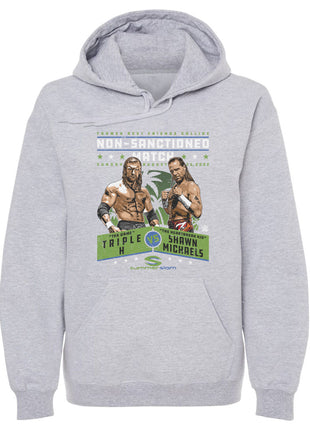 Triple H & Shawn Michaels Summer Slam 2002 WWE Men's Hoodie