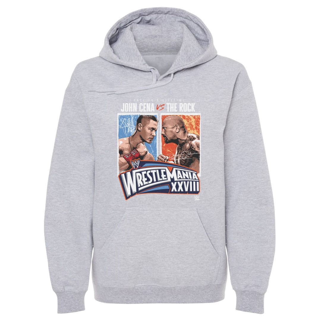 Sudadera con capucha para hombre de la WWE: John Cena The Rock