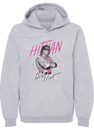 Bret Hart Hitman Pose WWE Men's Hoodie