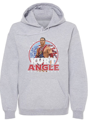 Sweat à capuche Kurt Angle Stars &amp; Stripes WWE pour homme