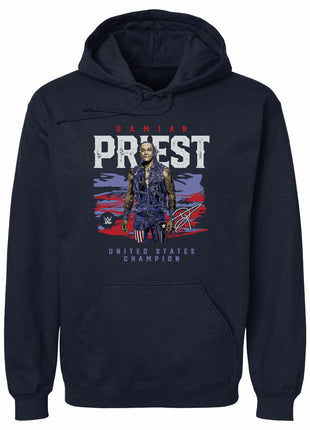 Damian Priest U.S. Champion WWE Men's Hoodie