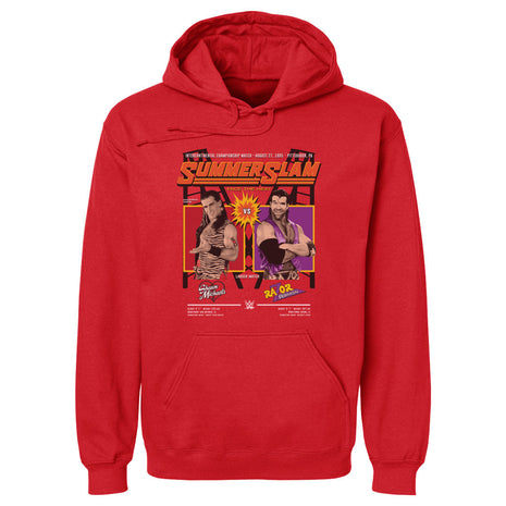 SummerSlam 1995 Match Poster Men's WWE Hoodie