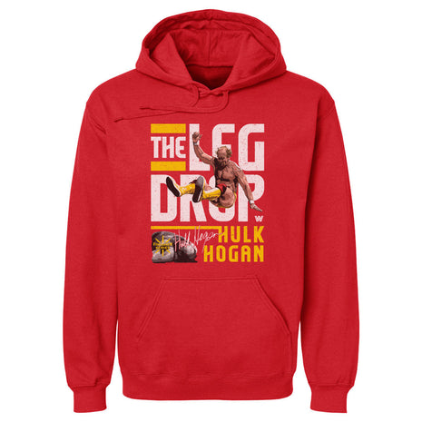 Hulk Hogan Leg Drop WWE Men's Hoodie