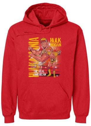 Hulk Hogan The Real American Men's WWE Hoodie