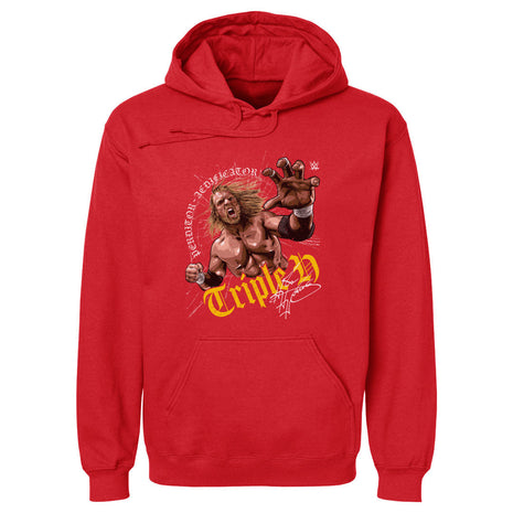 Triple H Crack WWE Men's Hoodie