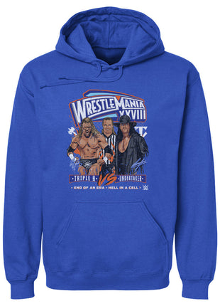 Triple H Vs. Undertaker Wrestlemania 28 WWE Men's Hoodie