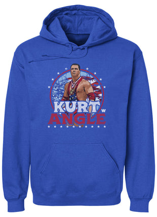 Sweat à capuche Kurt Angle Stars &amp; Stripes WWE pour homme