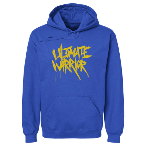 Ultimate Warrior Name Grunge WWE Men's Hoodie