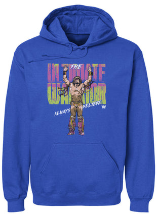 Ultimate Warrior Always Believe WWE Men's Hoodie