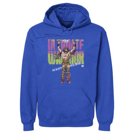 Ultimate Warrior Always Believe WWE Men's Hoodie