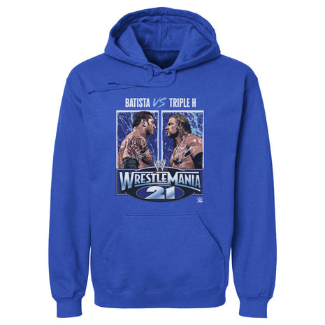 WrestleMania 21 Triple H Vs. Batista WWE Men's Hoodie
