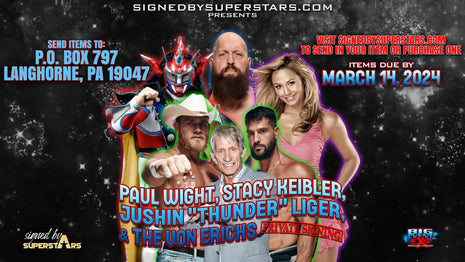 Reserve Autograph - Big Event Private Signings (March 2024)