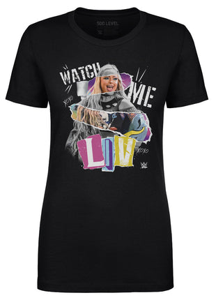 Liv Morgan Watch Me Poster Women's WWE T-Shirt