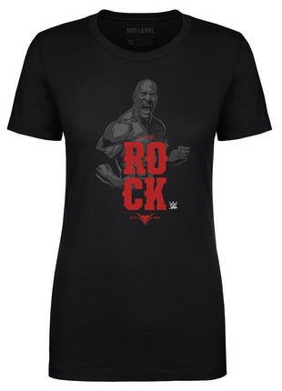 The Rock Vector WWE Women's T-Shirt