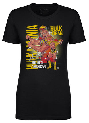 Hulk Hogan The Real American Women's WWE T-Shirt