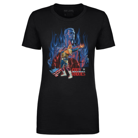 Cody Rhodes Flames Women's WWE T-Shirt