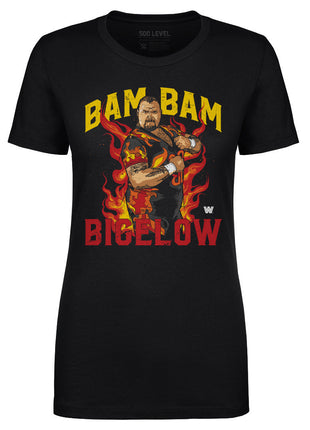 Bam Bam Bigelow Flames WHT