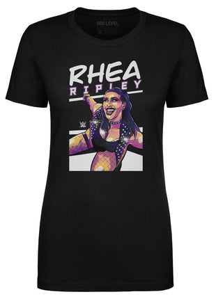 Rhea Ripley Illustration Women's WWE T-Shirt