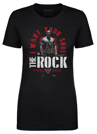 The Rock I Want Your Soul WWE Women's T-Shirt