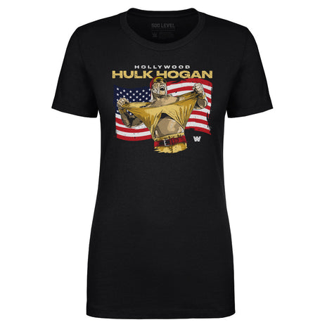 Hulk Hogan Hollywood Flag WHT