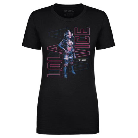 Lola Vice Vertical Outline WWE Women's T-Shirt