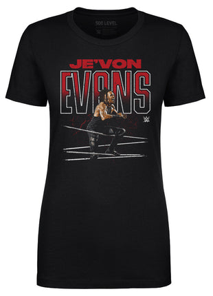 Je'Von Evans WWE Ropes Women's WWE T-Shirt