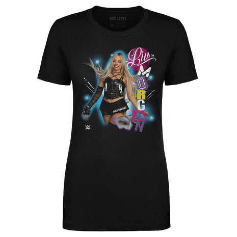 Liv Morgan WWE Cutout Name Women's WWE T-Shirt