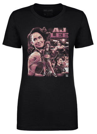 AJ Lee Vintage Women's WWE T-Shirt