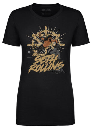 Seth Rollins Flying WWE Women's T-Shirt