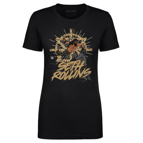 Seth Rollins Flying WWE Women's T-Shirt