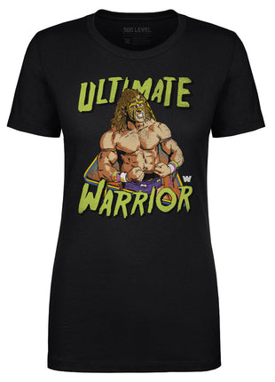 Ultimate Warrior Pop Flex WWE Women's T-Shirt